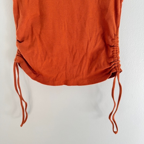 Anthropologie Cinch Sides Rib Tank Top - Picture 3 of 7